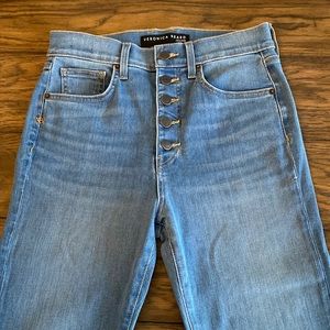 Veronica Beard Carly Kick Flare High Rise